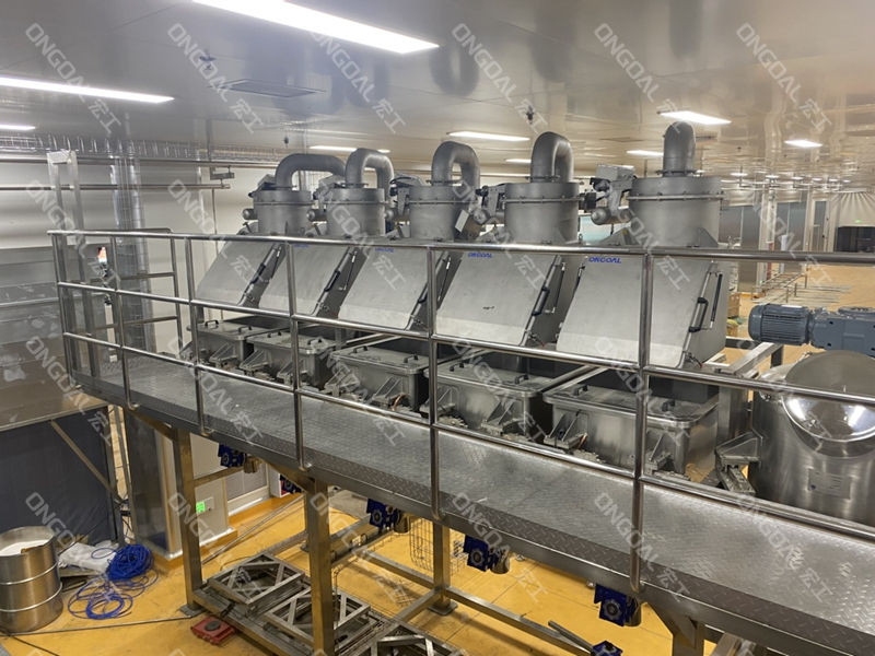 某大型调味品企业智能输送配料系统项目案例