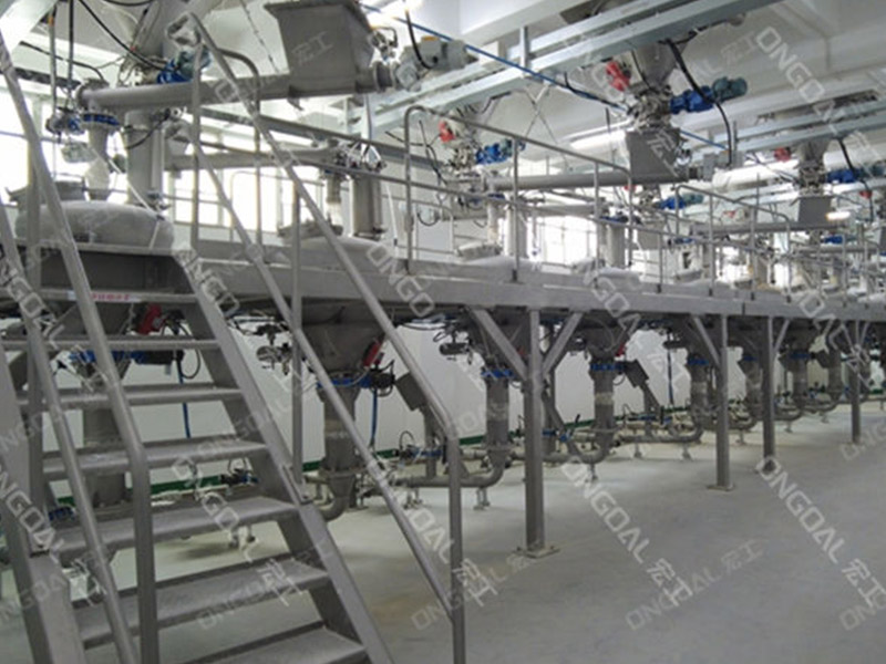 健康食品原料智能投料系统项目案例 